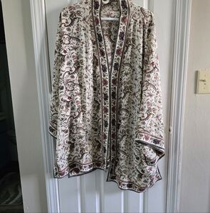 Floral Kimono Cardigan 3X